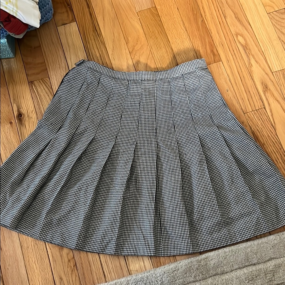 Hillard & Hanson‎ Black and White Mini Skirt